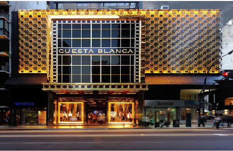 吉水门头设计与商业空间的纽带。