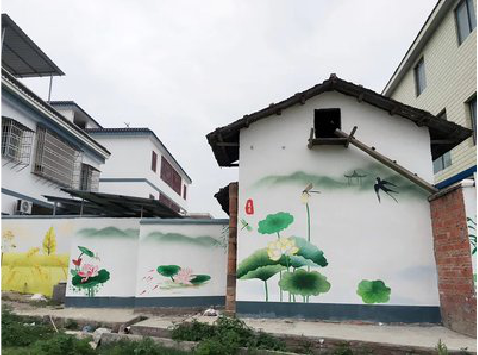吉水室外墙绘-从选材到保养。