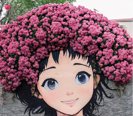 吉水墙体彩绘-网红墙打卡