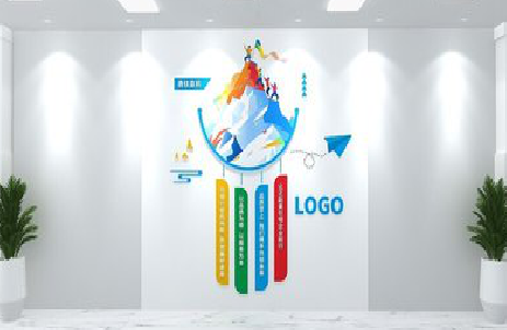 吉水公司企业形象墙的工艺材料有哪些?