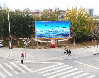 吉水户外大屏广告投放要点。